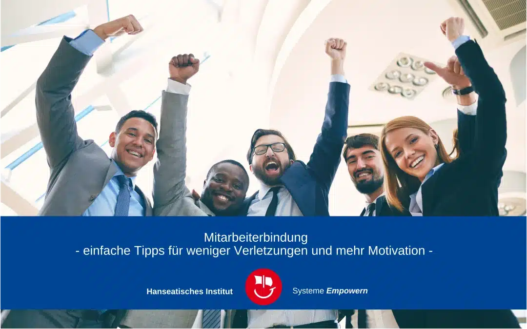 Mitarbeiter fühlen sich mit dem Unternehmen verbunden.